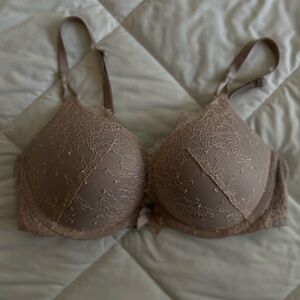 Victoria's Secret Lace Bra - Tan
